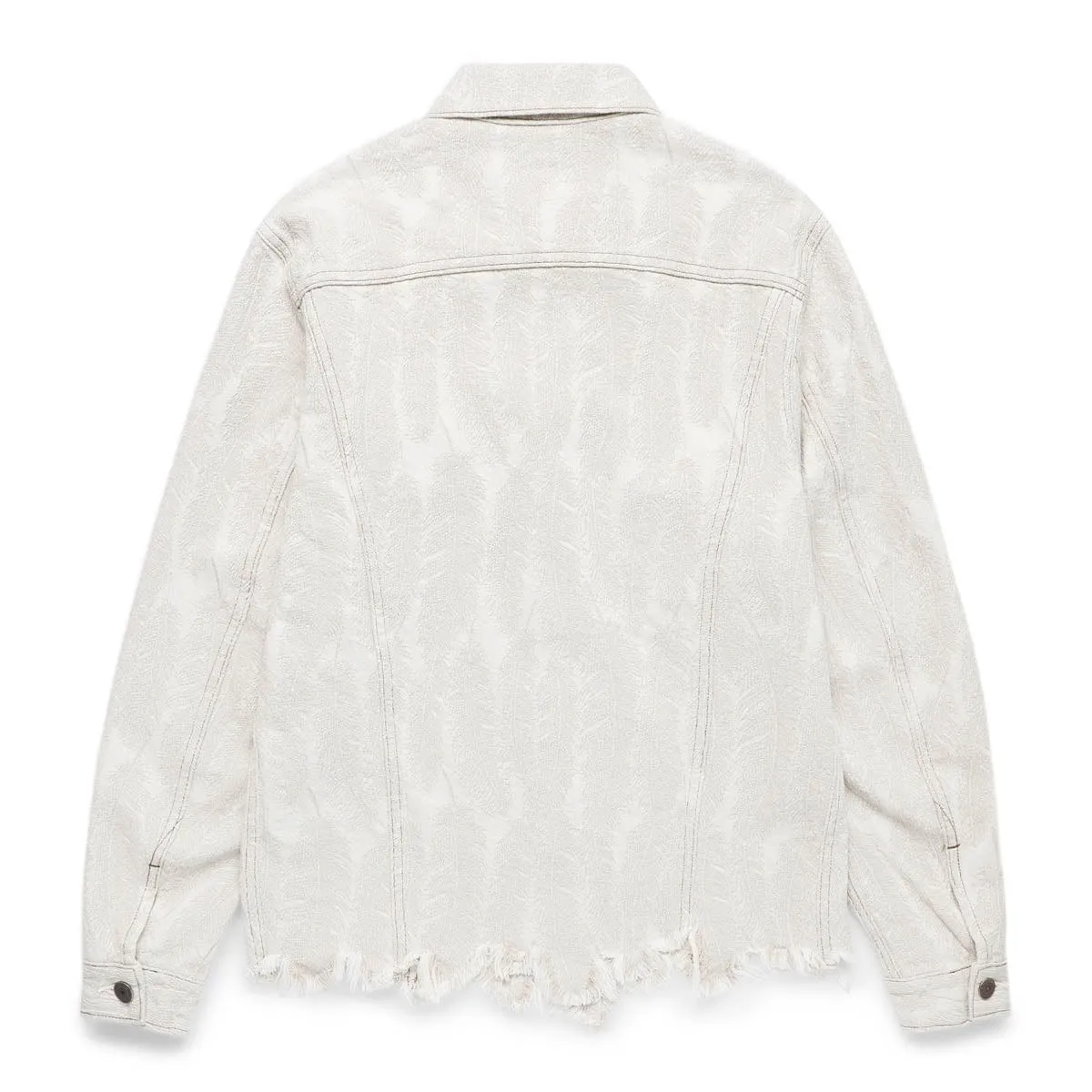 12OZ FEATHER WHITE DENIM 3RD JACKET