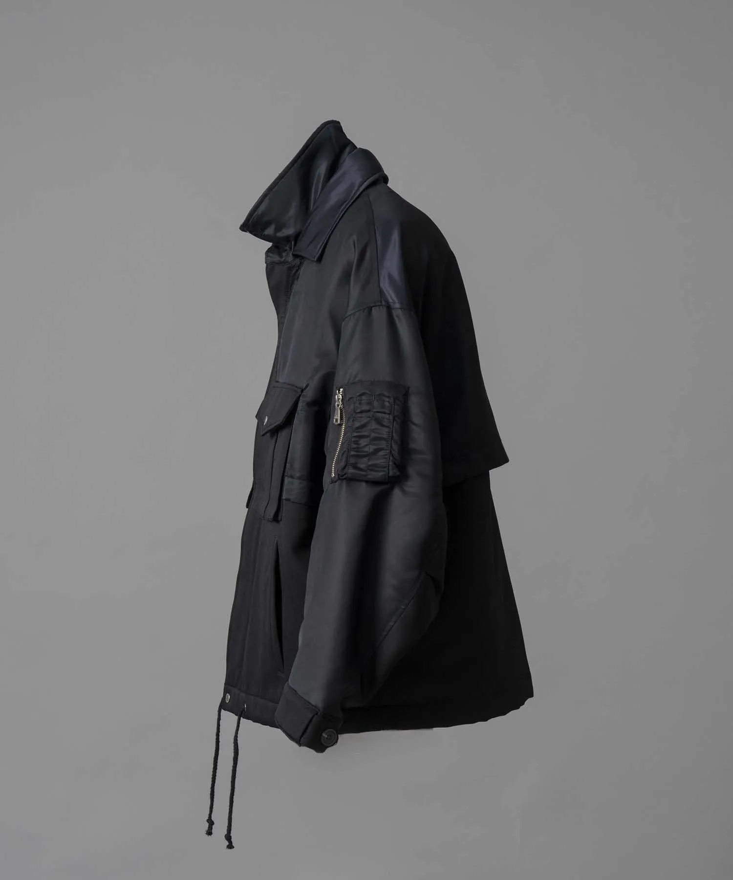 【24AW PRE-ORDER】Prime-Over Docking Military Blouson