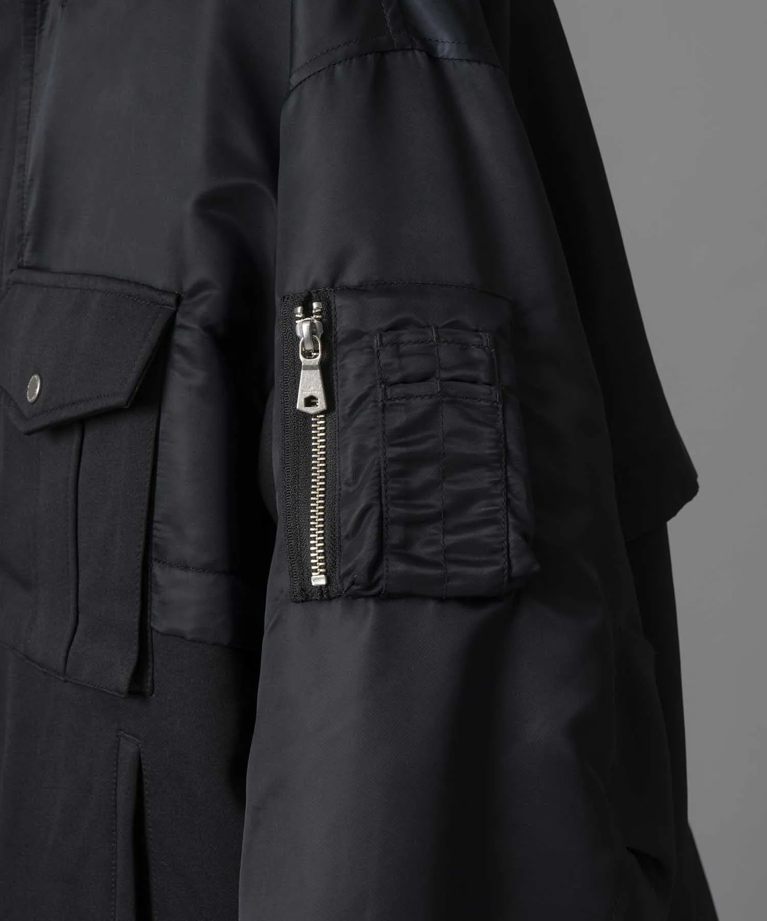 【24AW PRE-ORDER】Prime-Over Docking Military Blouson