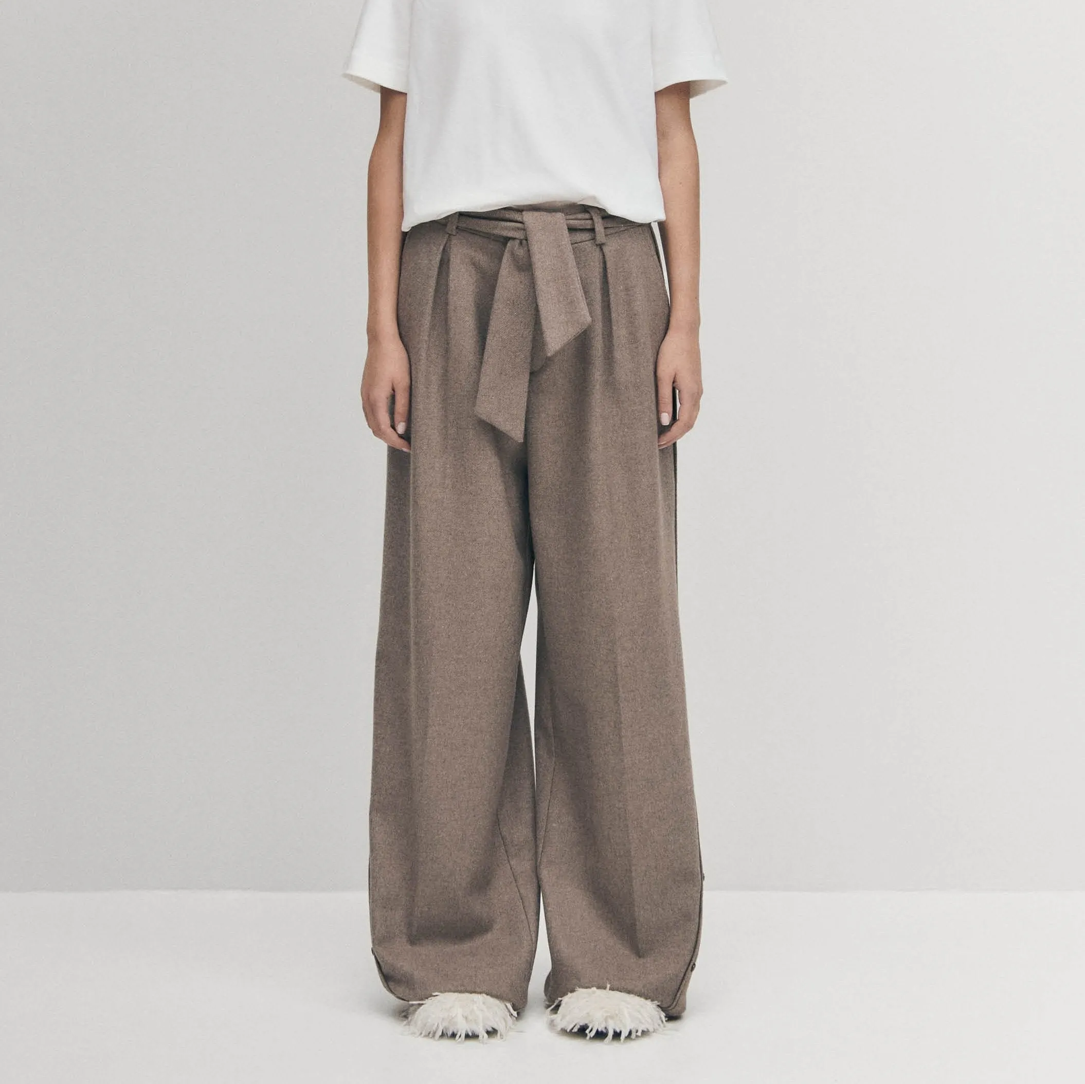 Abbie Taupe Trousers