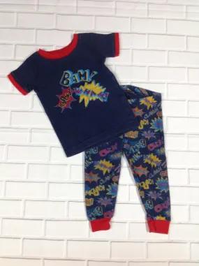 Babiesrus navy & red Sleepwear