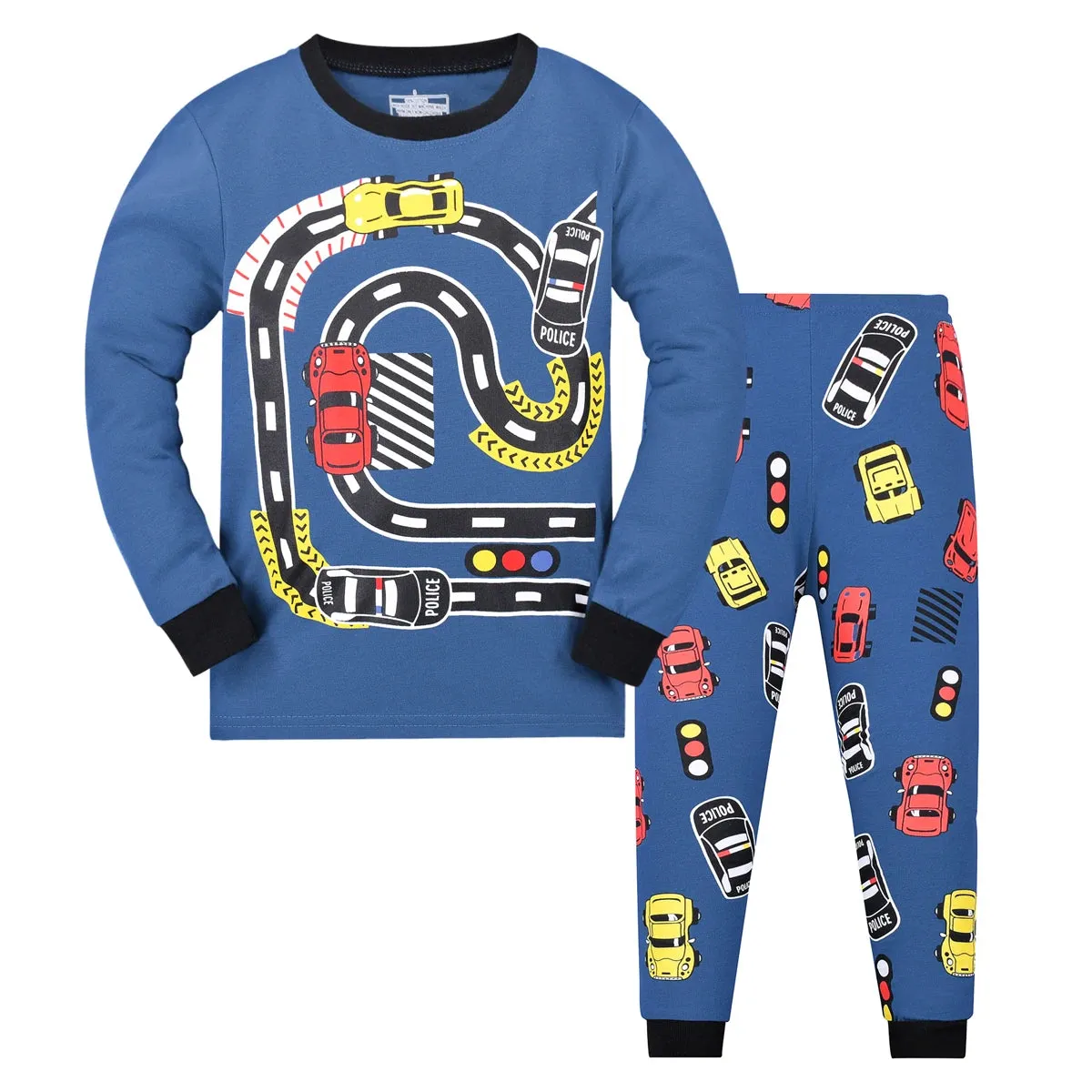 Baby Boy Long Space 2pc Pajama Sleepwear Set