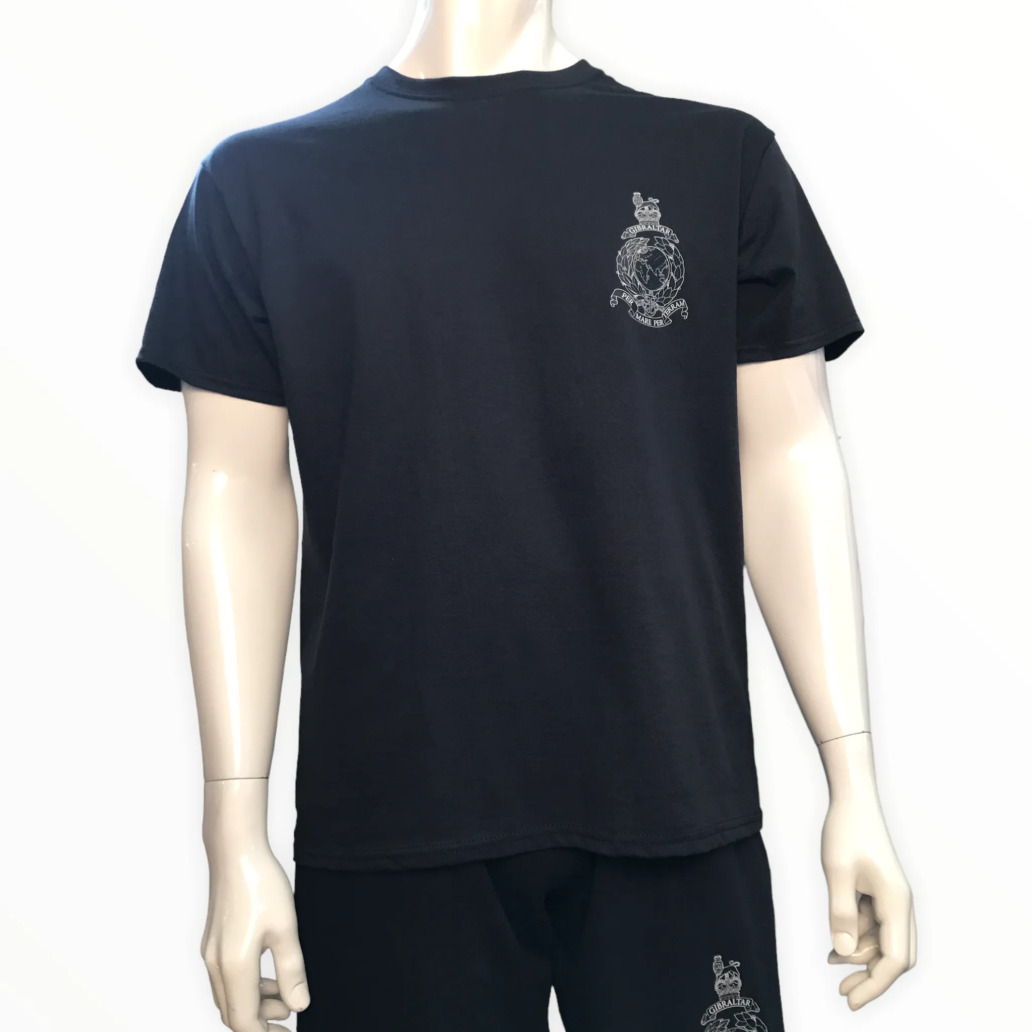 Basic Royal Marines Commando T-Shirt - Black