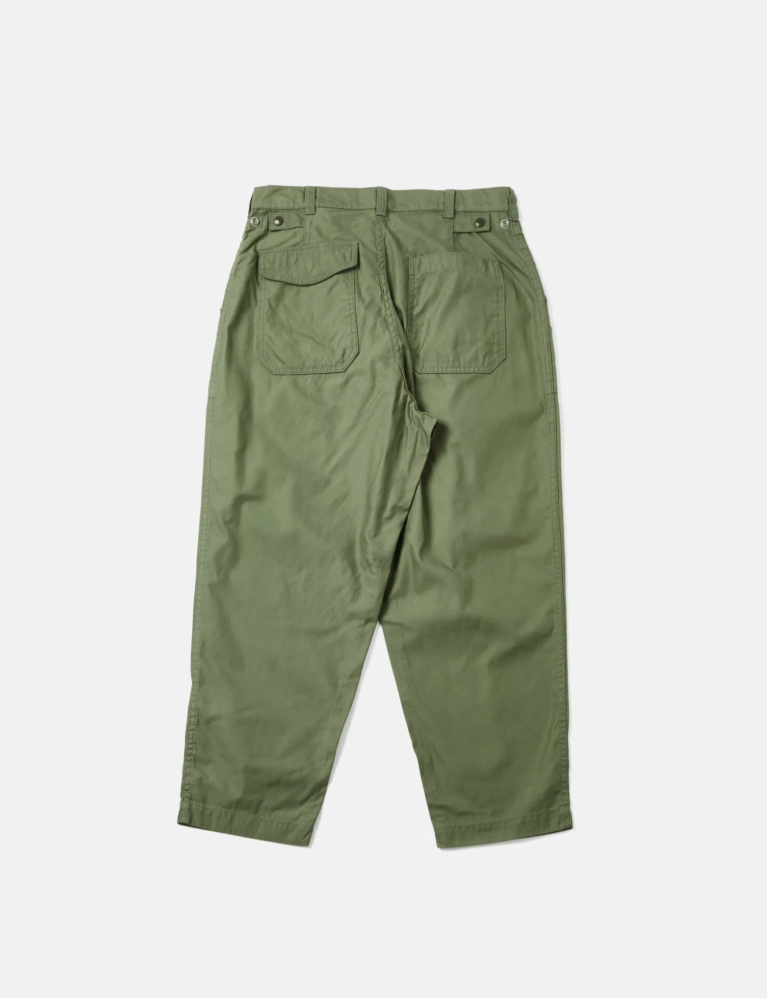 Beams Plus Fatgue Pant (Cotton Satin) - Sage Green