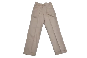 Beltloop Trouser EMB - Sand - Etham