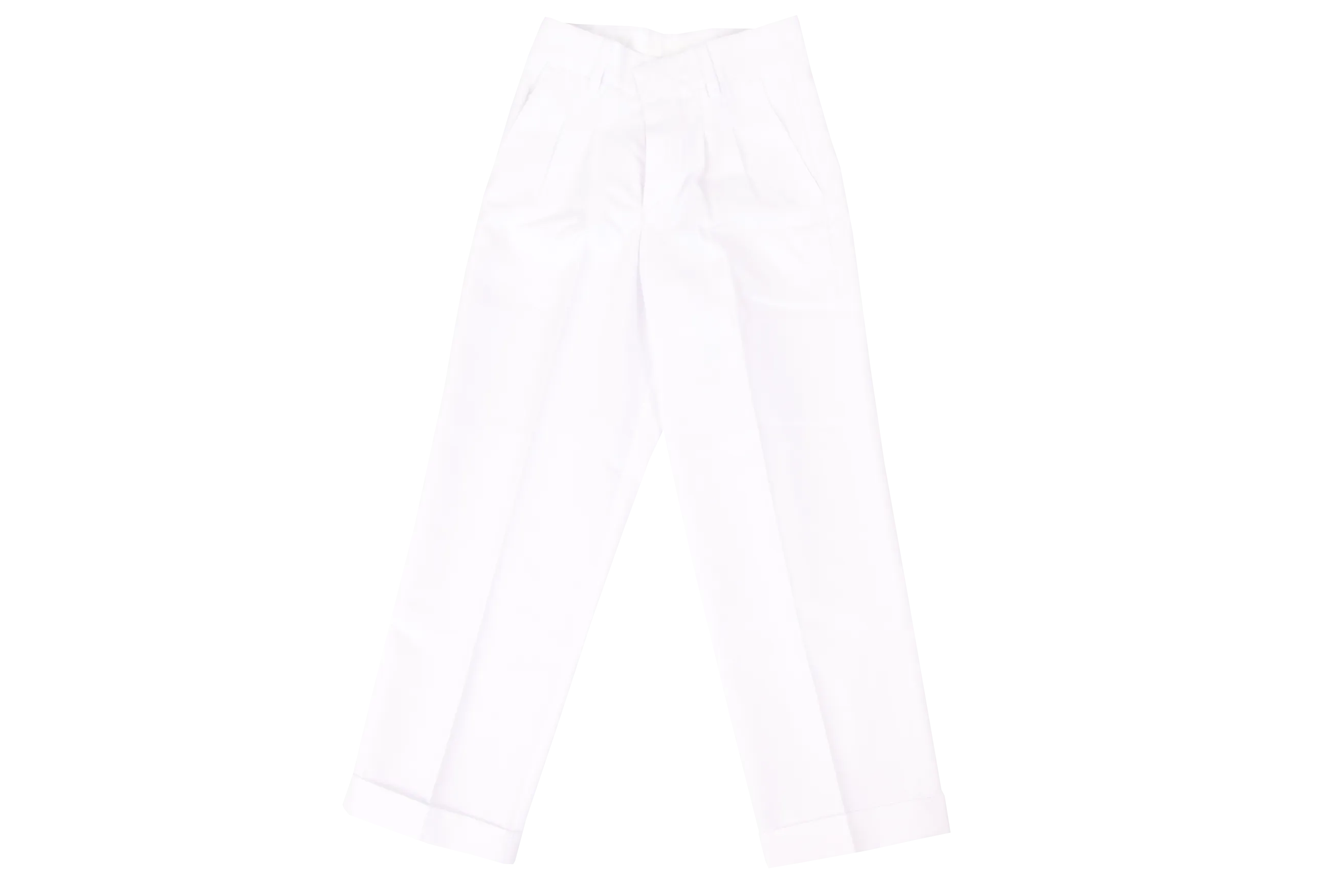 Beltloop Trouser - White