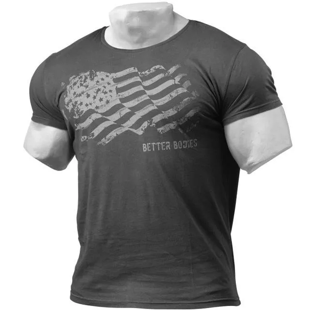 Better Bodies BB Street Tee - Wash Black