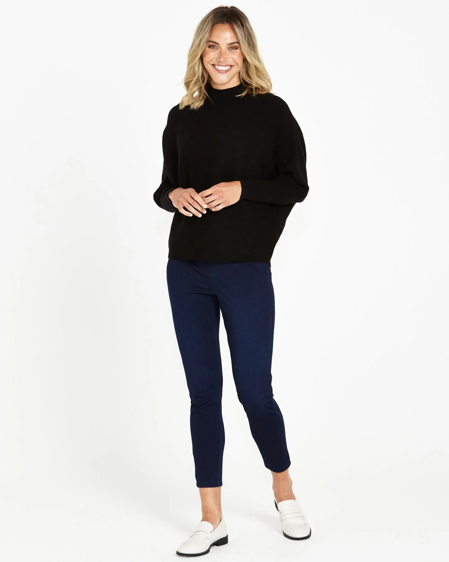 Betty Basics Alicia Knit Jumper Black