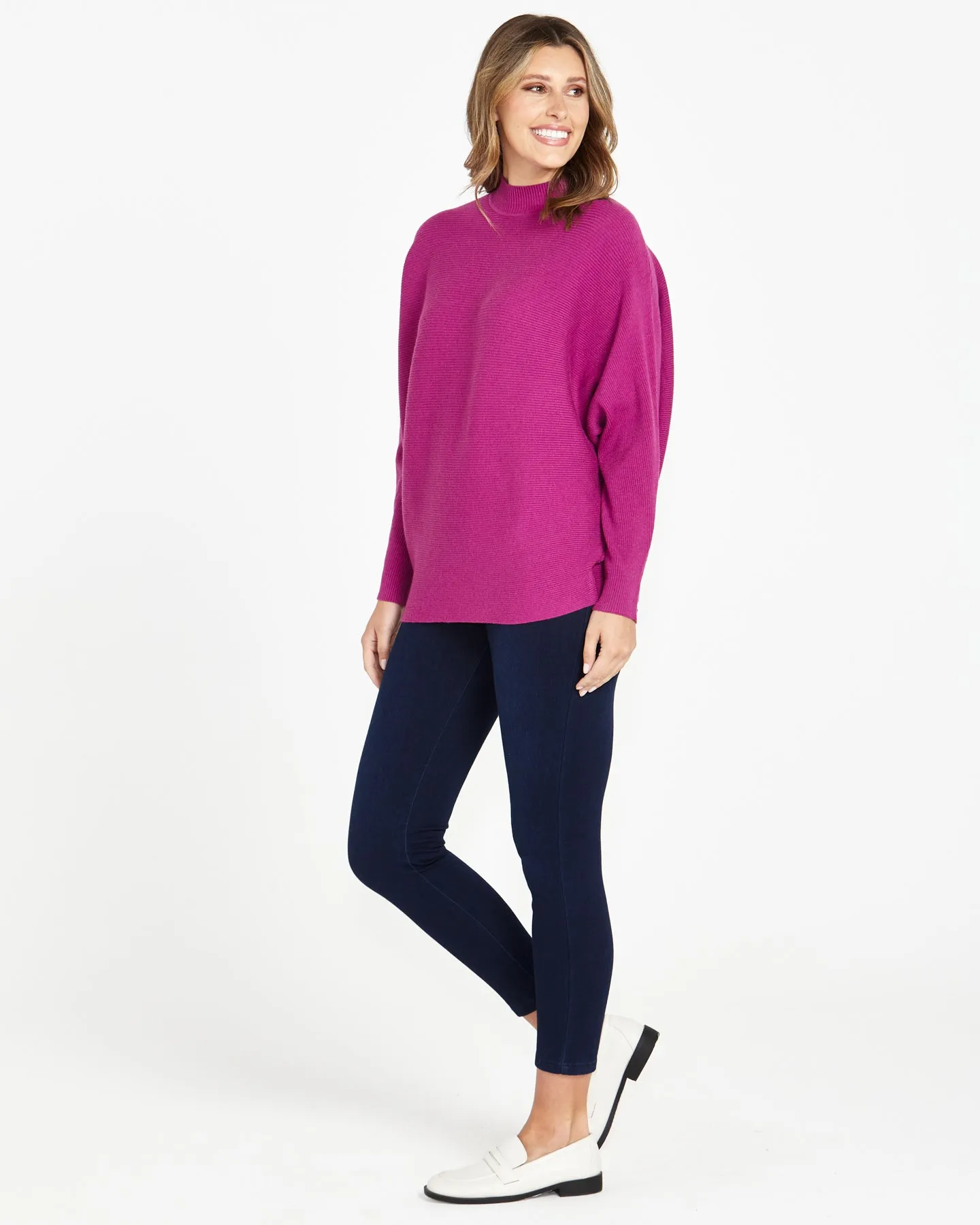 Betty Basics Alicia Knit Jumper Boysenberry