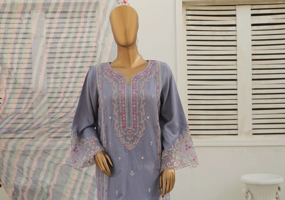 Bin Saeed Embroidered Marina 3 Piece Suit BIN133