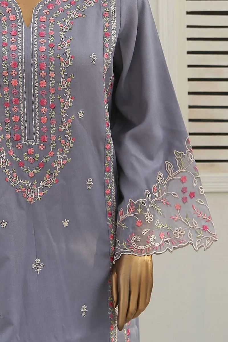 Bin Saeed Embroidered Marina 3 Piece Suit BIN133