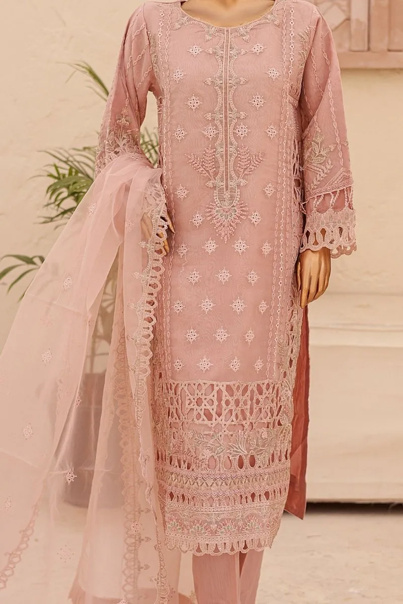 Bin Saeed Organza Party Wear Pakistani Suit BIN151