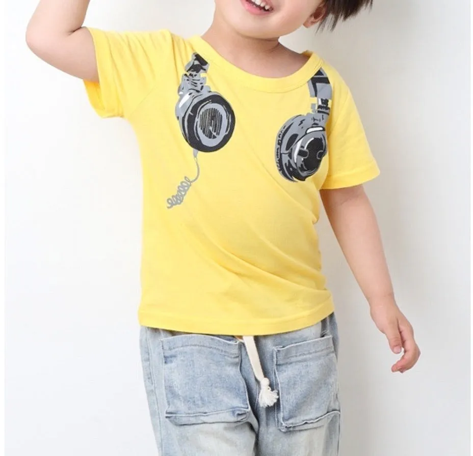 Boys Headphone T Shirt