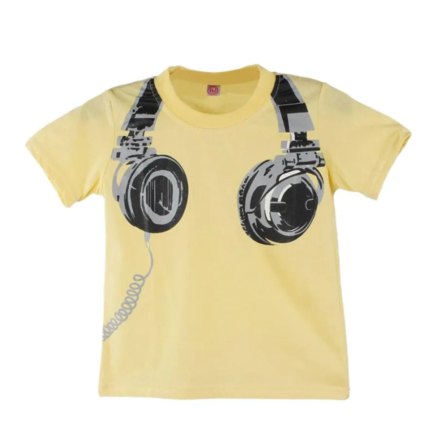 Boys Headphone T Shirt