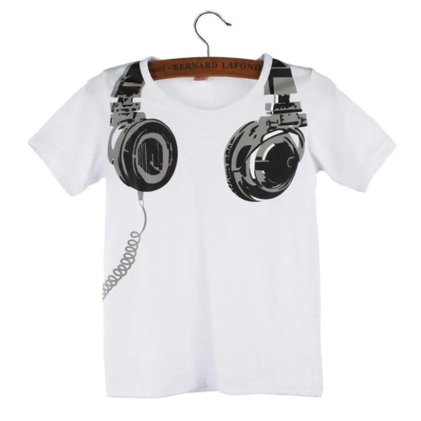 Boys Headphone T Shirt