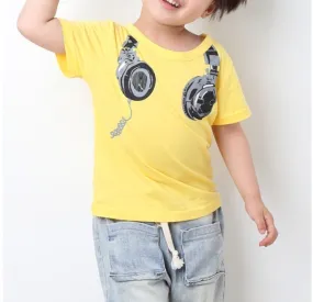 Boys Headphone T Shirt