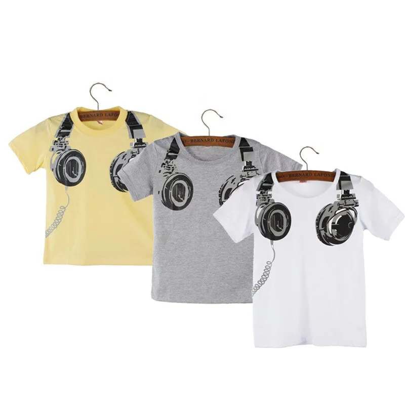 Boys Headphone T Shirt