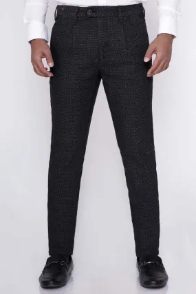 C PANT CROSS POCKET ITALIAN FIT BLACK GREY