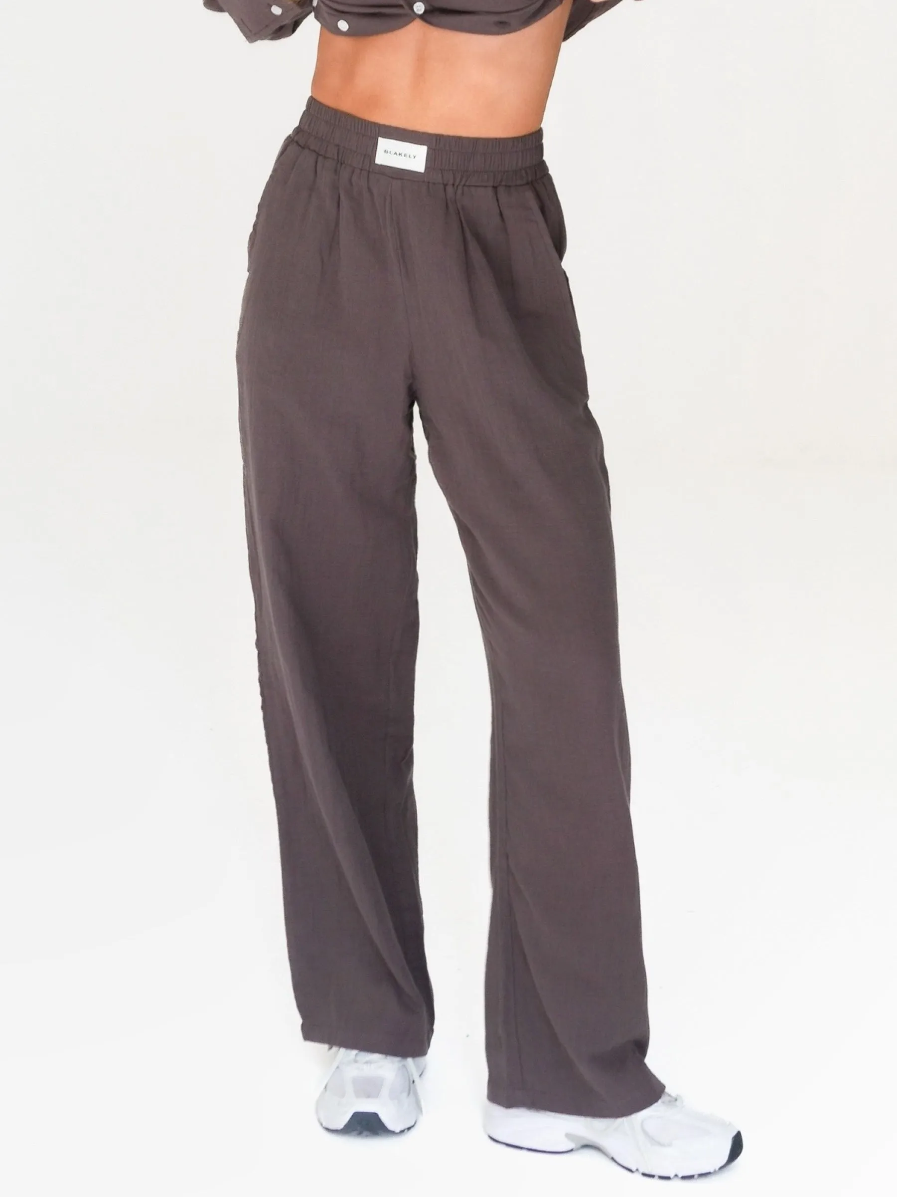 Camilla Trousers - Mocha