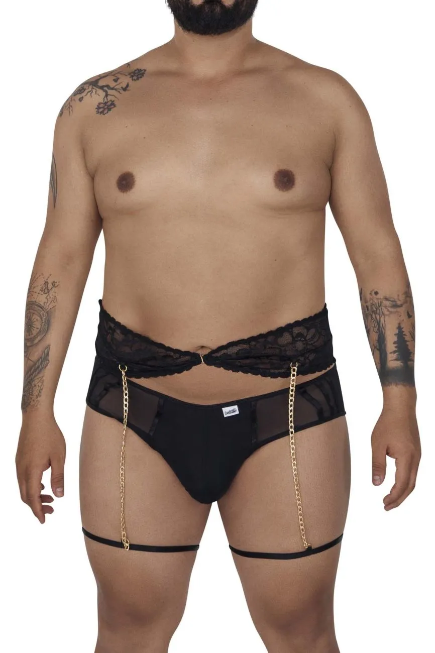 CandyMan Garter Briefs Two Piece Set