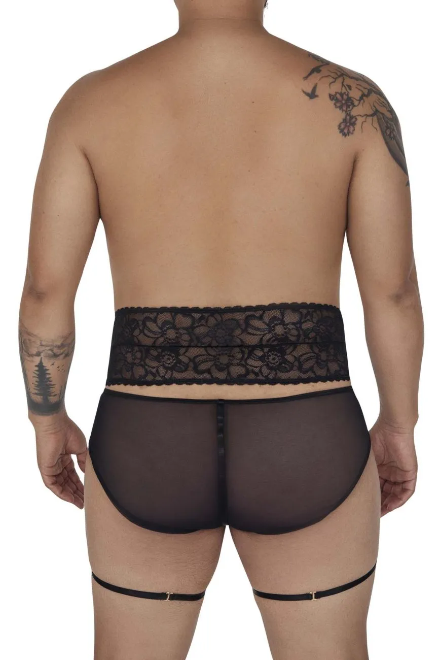 CandyMan Garter Briefs Two Piece Set