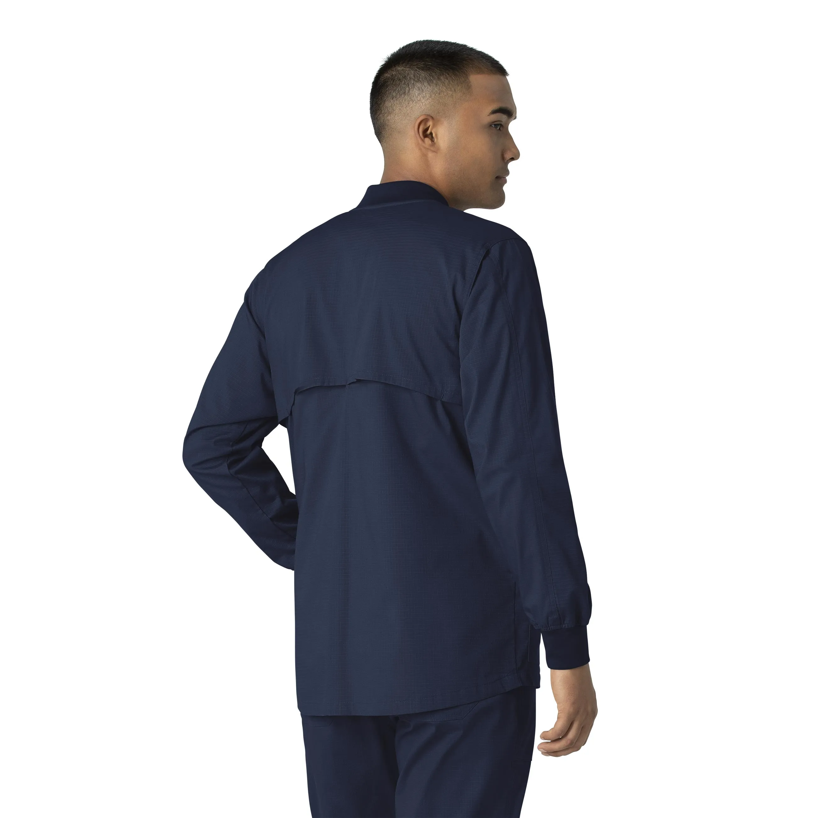 Carhartt Rugged Flex Ripstop Men's Utility Warm-Up Jacket - Navy