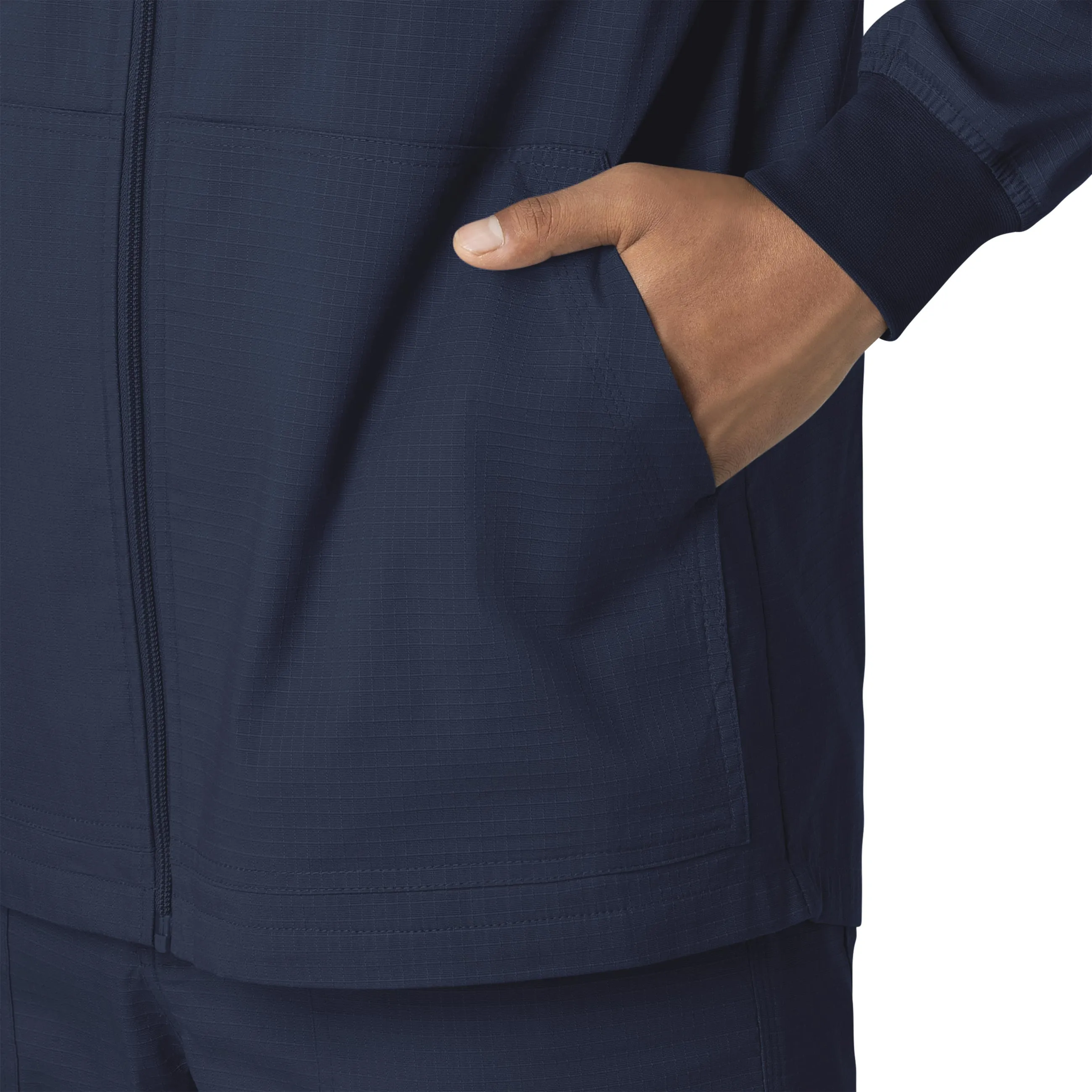 Carhartt Rugged Flex Ripstop Men's Utility Warm-Up Jacket - Navy