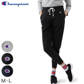 Champion レディース スウェットパンツ M・L (チャンピオン 長ズボン ボトム 綿混) (在庫限り)