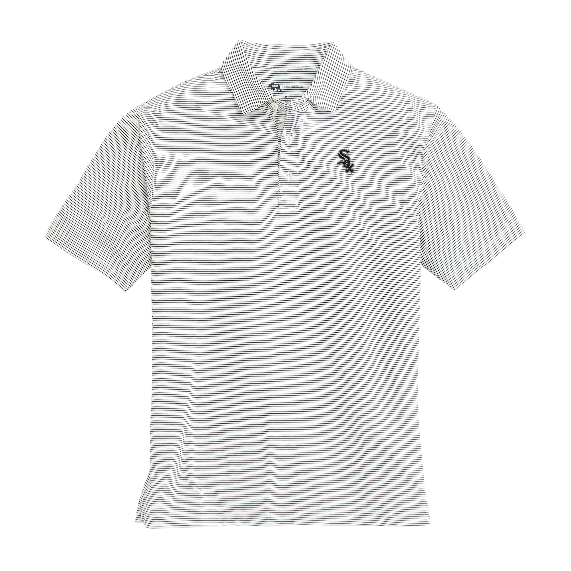 Chicago White Sox Birdie Stripe Performance Polo