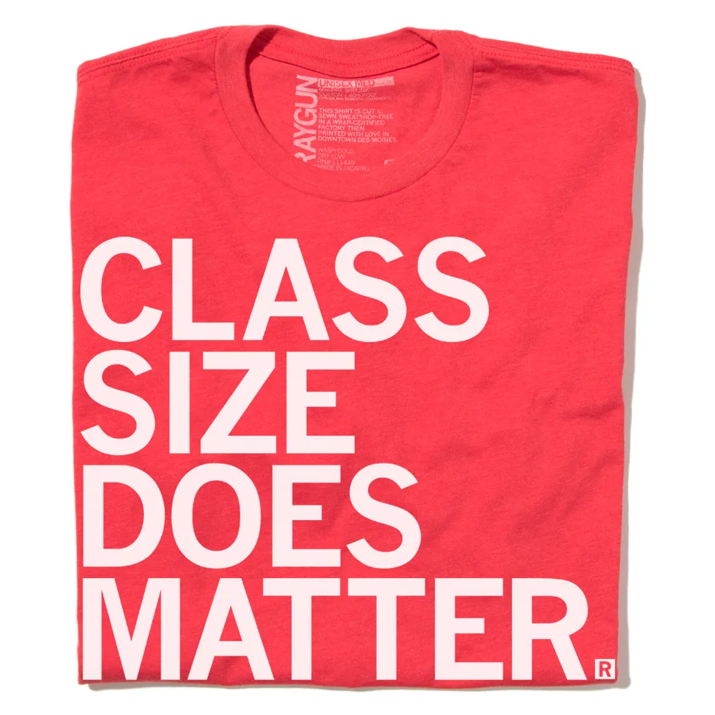 Class Size Does Matter