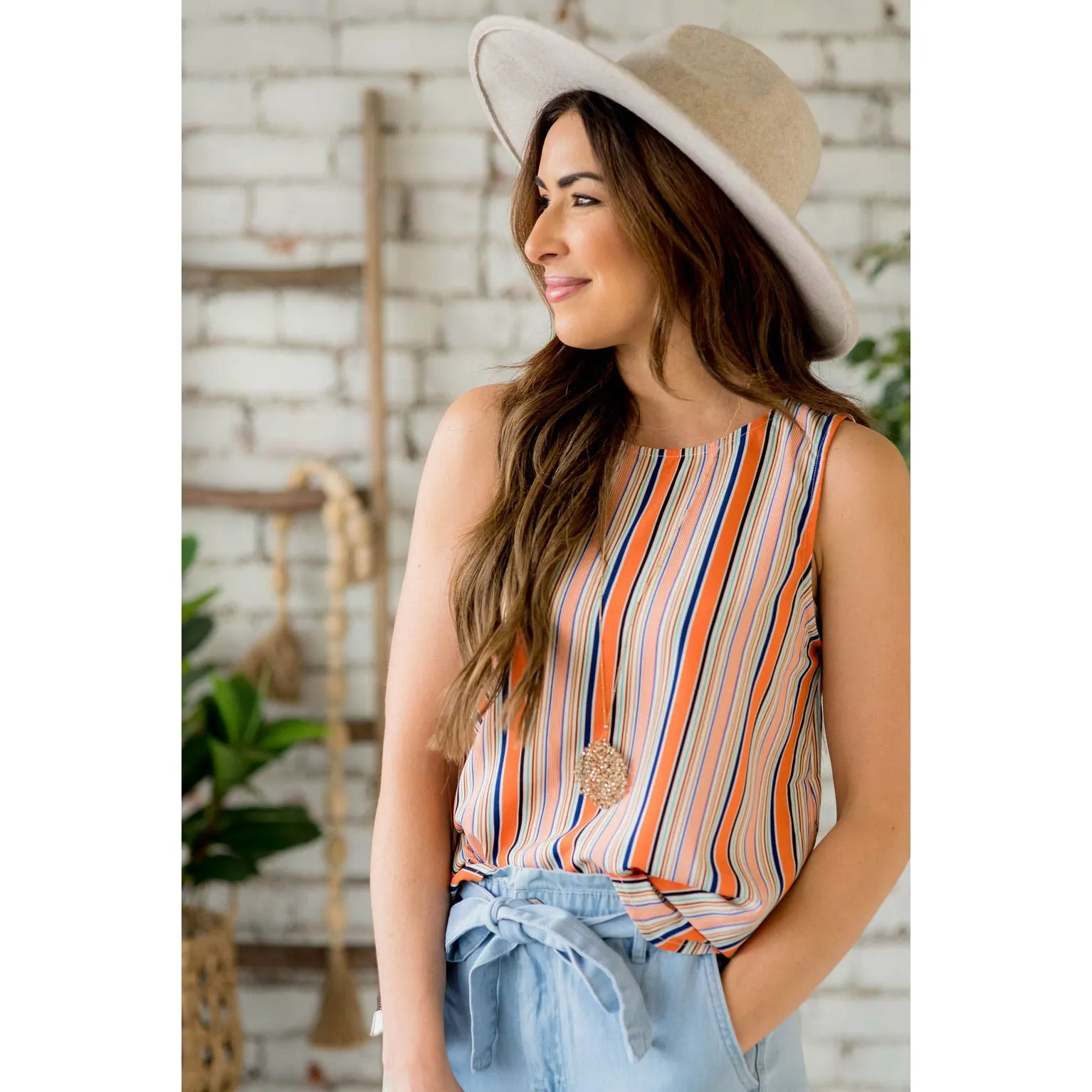 Color Stripe Tank