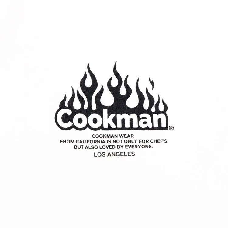 Cookman Long Sleeve Tees - Grill : White