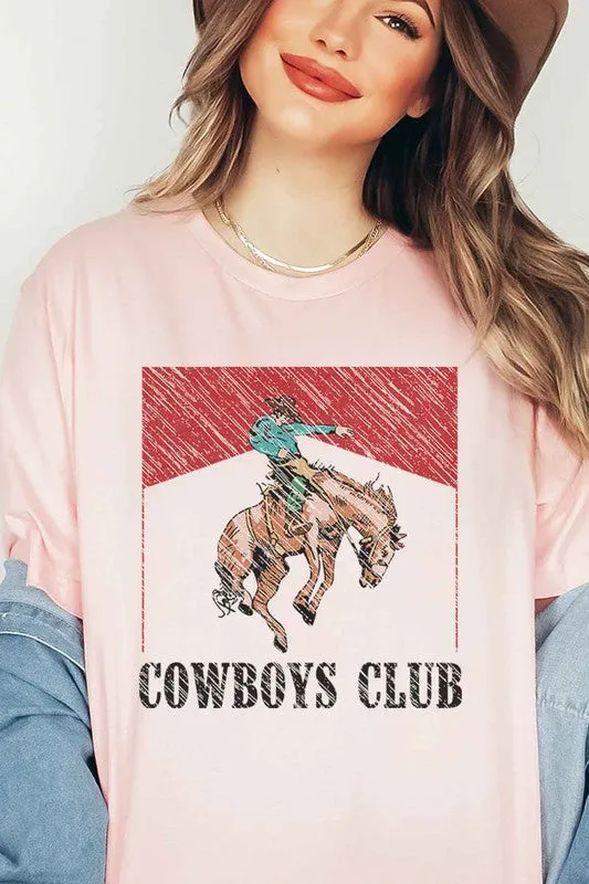 COWBOYS CLUB GRAPHIC TEE