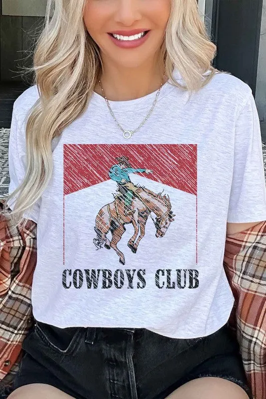 COWBOYS CLUB GRAPHIC TEE