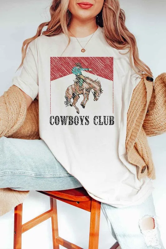 COWBOYS CLUB GRAPHIC TEE