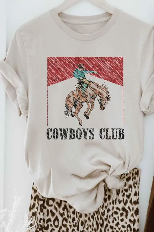 COWBOYS CLUB GRAPHIC TEE