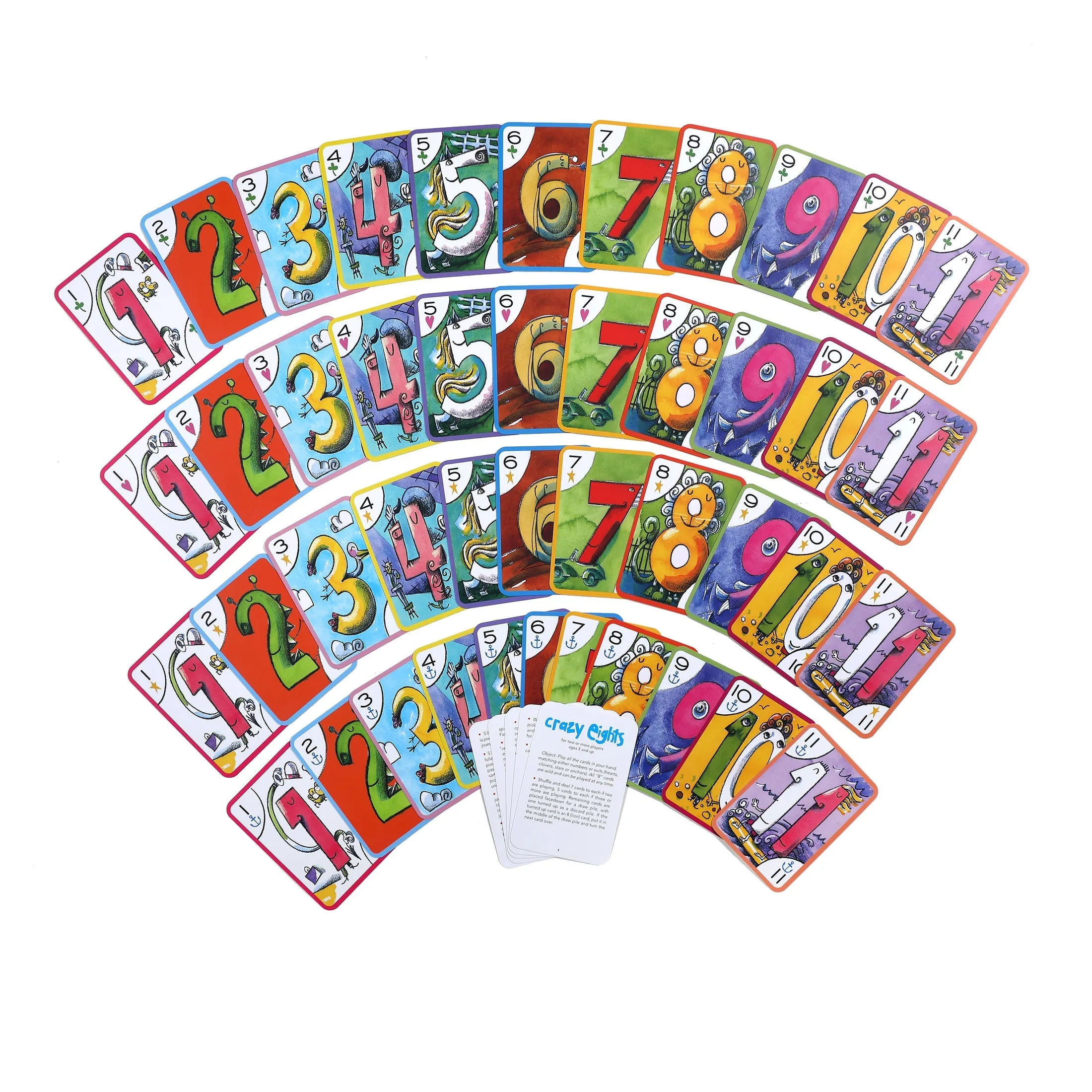 Crazy Eight Playing Cards