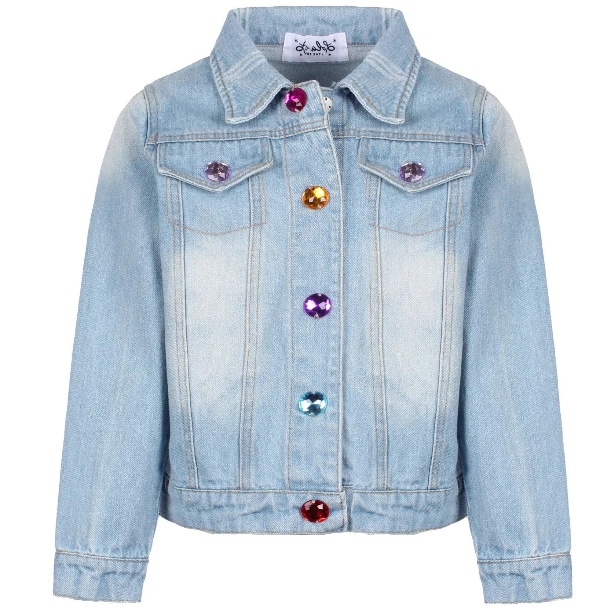 Crystal Rain Denim Jacket