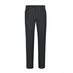 Dark Grey Plain Weave Trousers