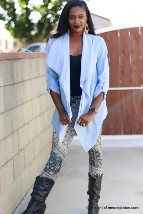 Denim Cardigan