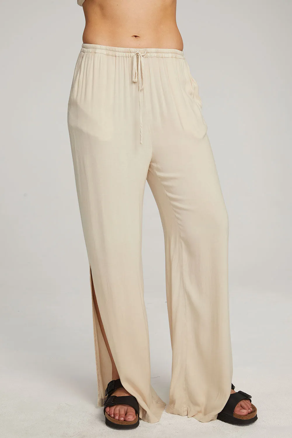 Devine Off-White Bark Trousers