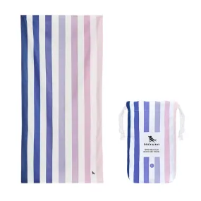 Dock & Bay Beach Towel Cabana Collection L 100% Recycled Dusk to Dawn