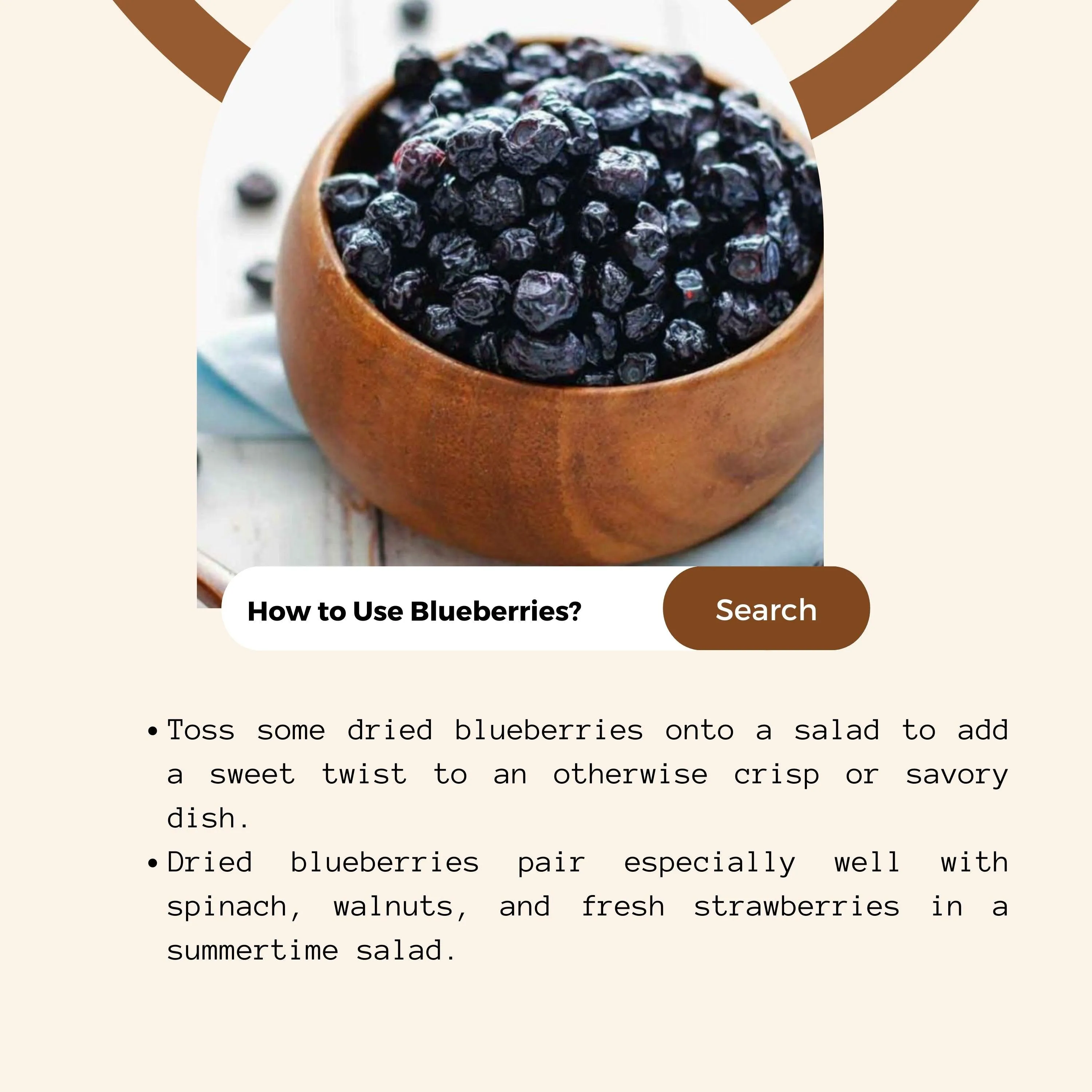 Dried Blueberries