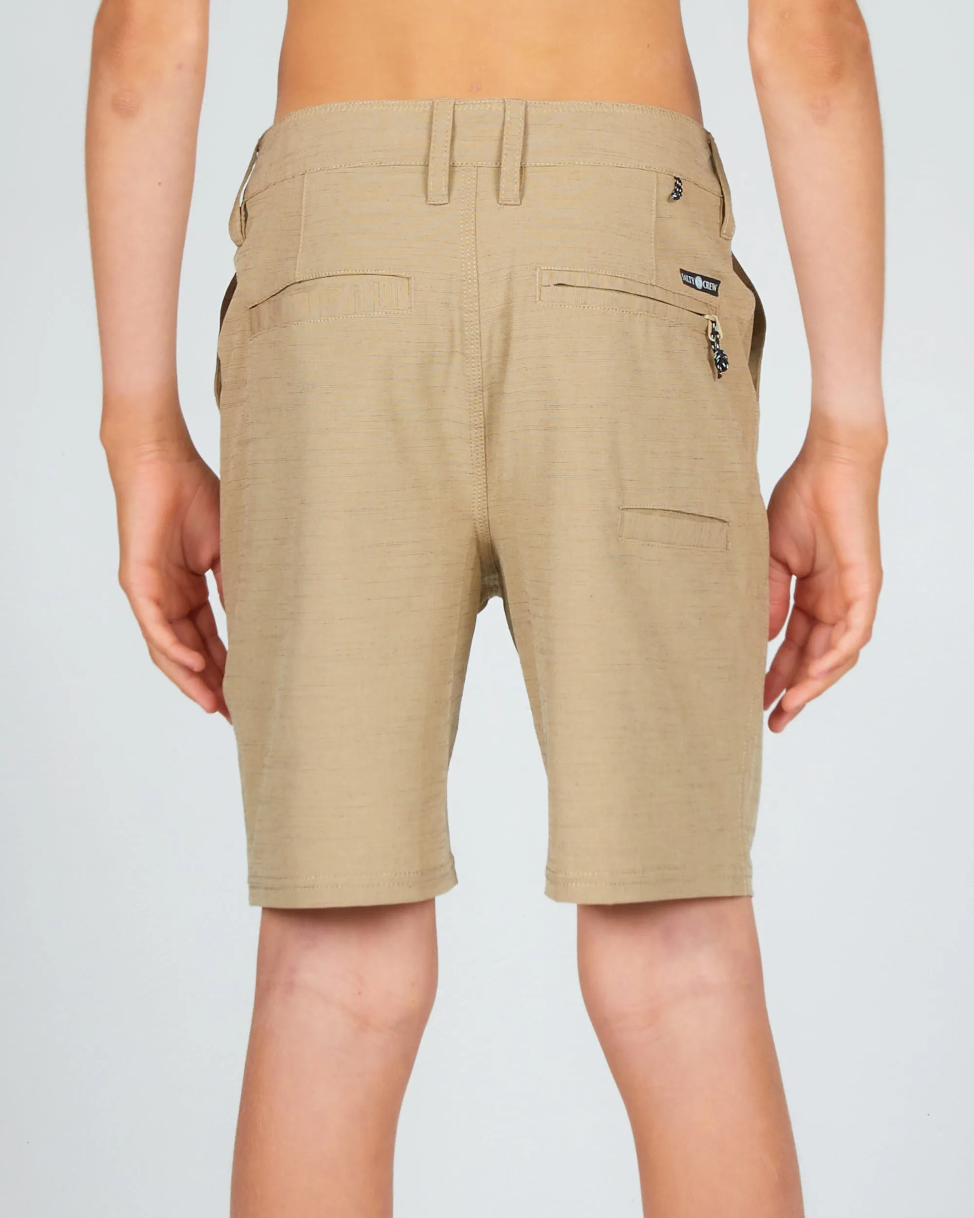 Drifter 2 Khaki Boys Hybrid Short