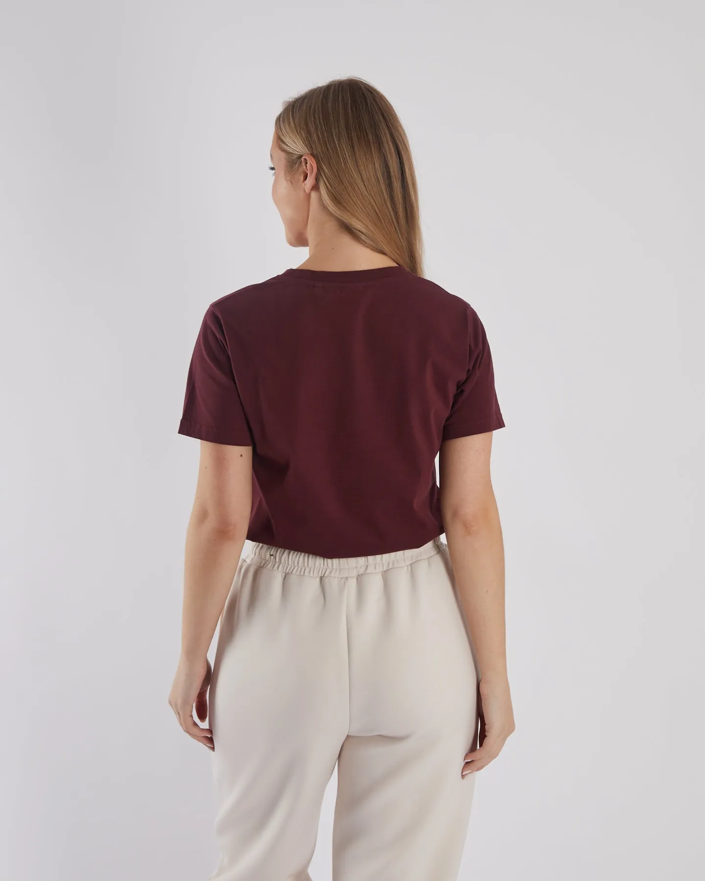 Ellis Tee Deep Maroon