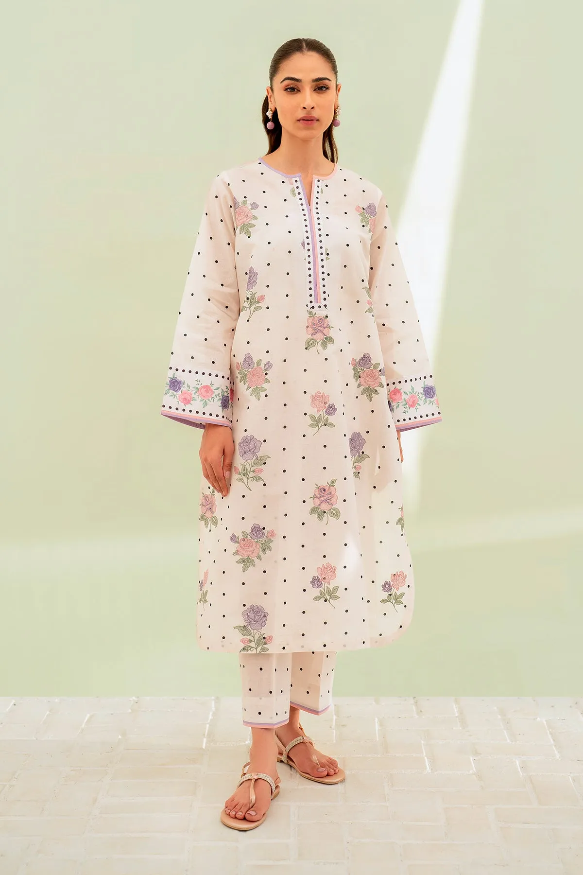 EMBROIDERED LAWN PR-961