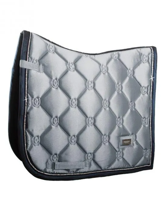 EQUESTRIAN STOCKHOLM CRYSTAL GREY DRESSAGE PAD