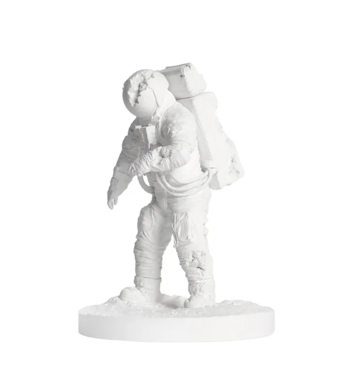 Eroded Astronaut Resin Sculpture by Daniel Arsham x Billionaire Boys Club