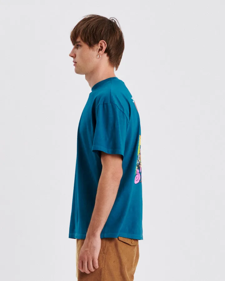 Etiquette Tee - Teal