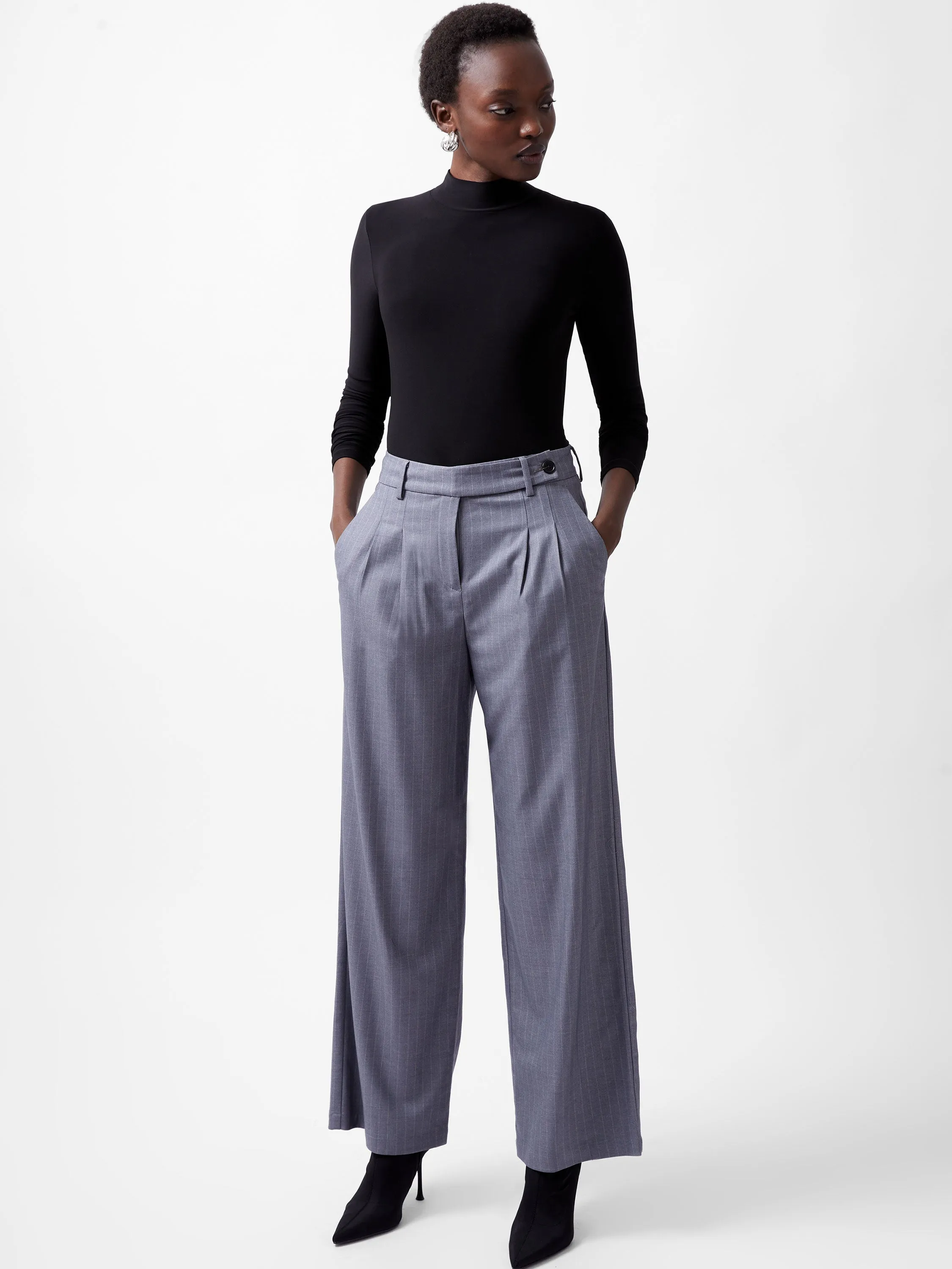 Fiorella Pinstripe Trousers